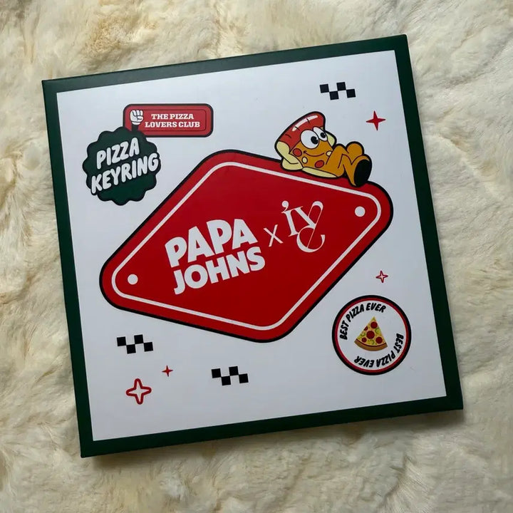 [BUNJANG] Papa John's IVE Keyring (Sealed) / 파파존스 피자 아이브 키링 미개봉