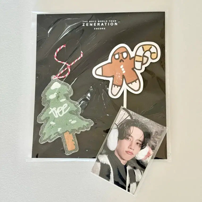 [BUNJANG] The Boyz Generation Encore Sunwoo Ornament & Topper Set / 더보이즈 제네레이션 앙콘 오너먼트&토퍼 선우 세트