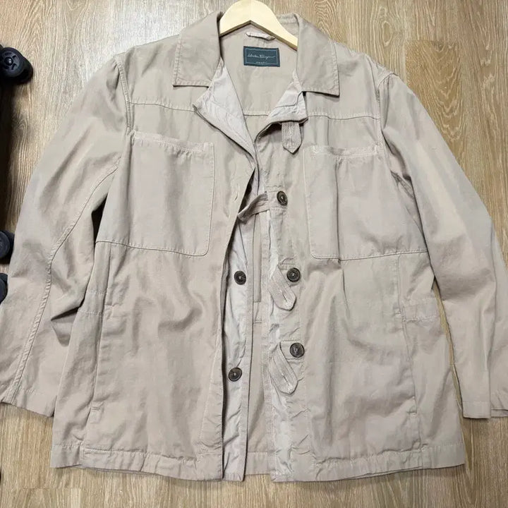 [SOLD OUT] Salvatore Ferragamo 남성 사파리 자켓