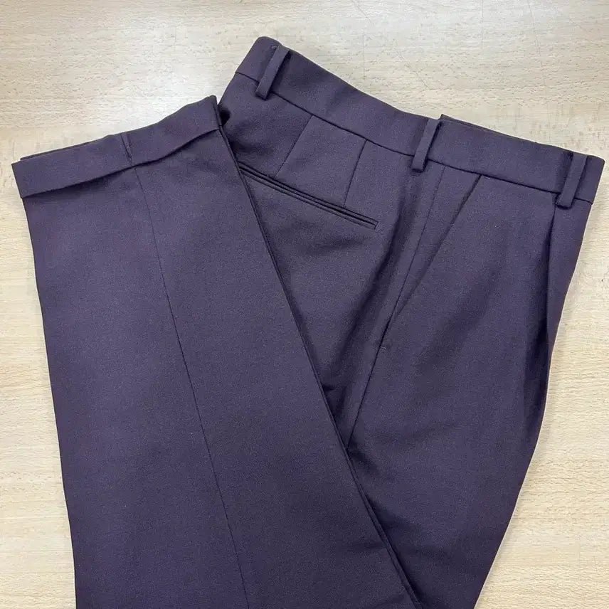 [BUNJANG] Wackomaria Wool Trousers Type 2 L Dark Brown / 와코마리아 울트라우져 타입2 L사이즈 도멜 다크브라운