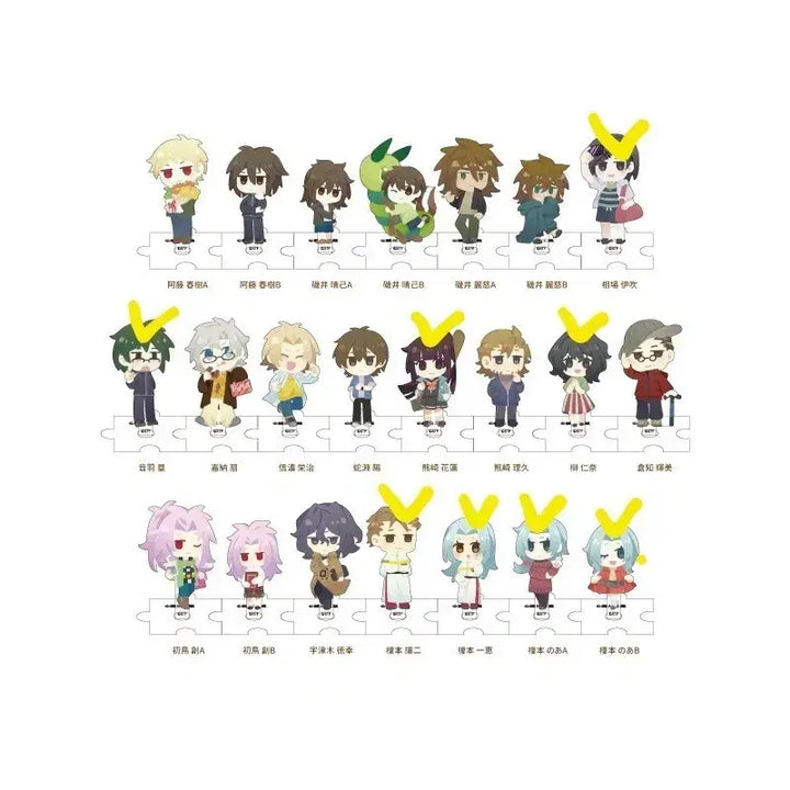 [BUNJANG] Cells at Work! Puzzle Acrylic Stand 2nd Edition / 세포신곡 퍼즐 아크릴 스탠드 2탄