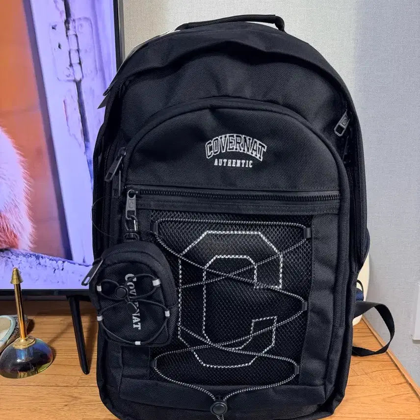 [BUNJANG] Covernat Backpack Black / 커버낫 CO2400BP80BKF 백팩 블랙