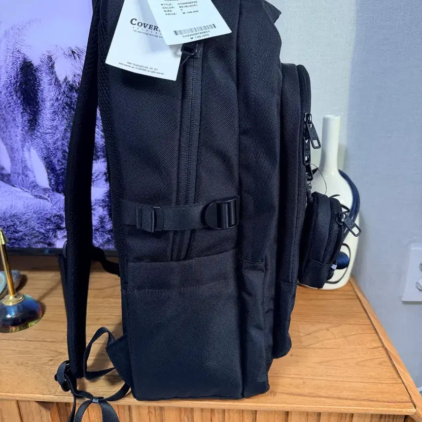 [BUNJANG] Covernat Backpack Black / 커버낫 CO2400BP80BKF 백팩 블랙
