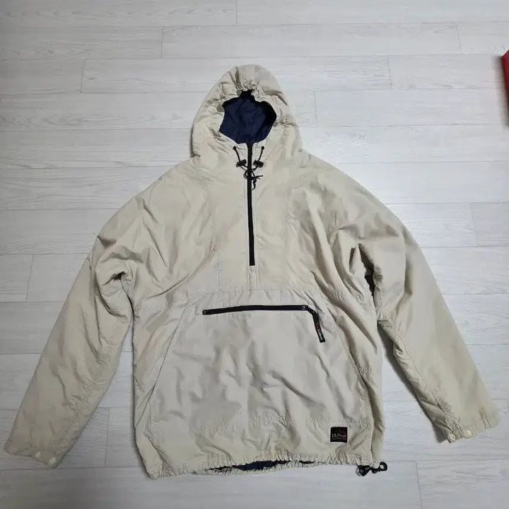 [BUNJANG] LL Bean Thinsulate Anorak Jacket (Ivory, Size M/105-110) / LLbean 엘엘빈 신슐레이트 아노락 M(105~110)사이즈