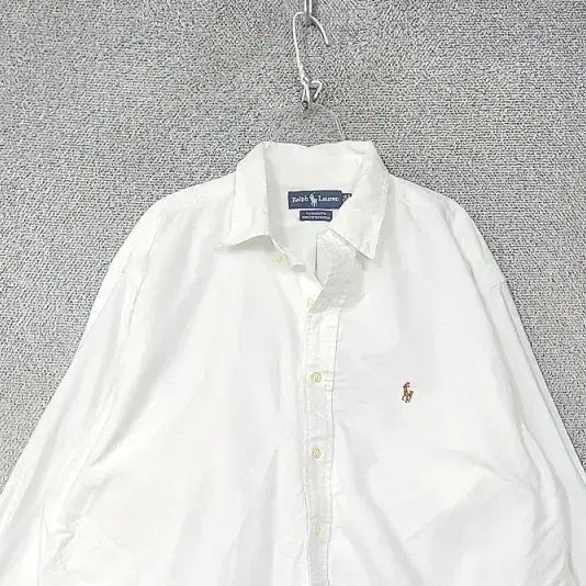[SOLD OUT] 폴로 랄프로렌 화이트 야머스핏 오버 사이즈 셔츠 2XL