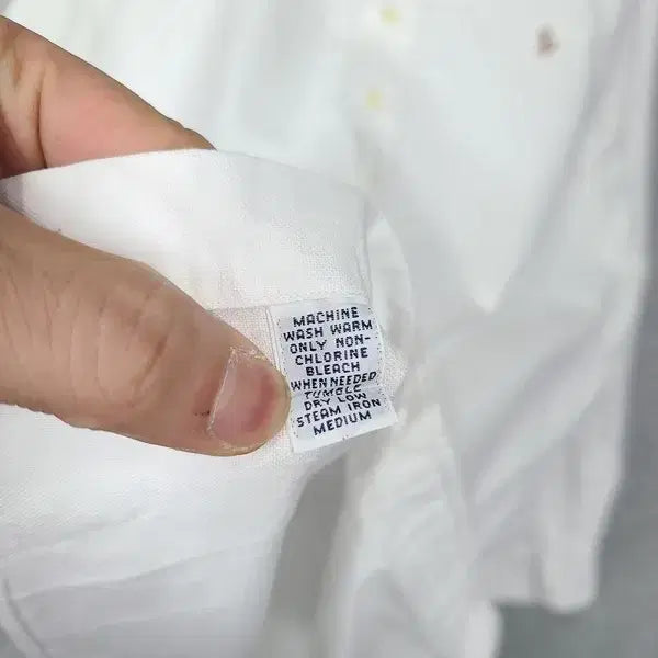 [SOLD OUT] 폴로 랄프로렌 화이트 야머스핏 오버 사이즈 셔츠 2XL
