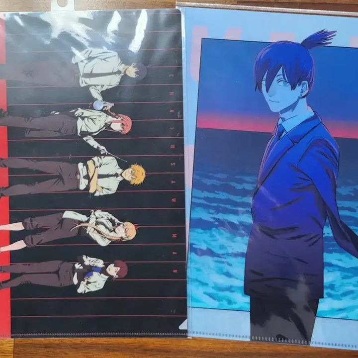 [BUNJANG] Chainsaw Man Aki Denji Makima Clear File Set / 체인소맨 클리어파일 아키 덴지 마키마 세트
