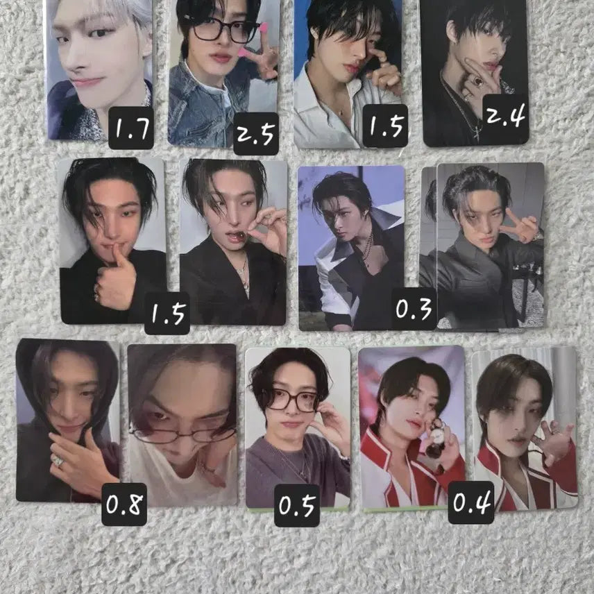 [SOLD OUT] 에이티즈 민기 포카 양도 일괄  ~ ATEEZ MINGI