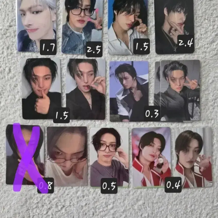 [SOLD OUT] 에이티즈 민기 포카 양도 일괄  ~ ATEEZ MINGI