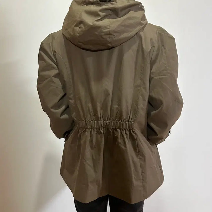 [BUNJANG] Unbranded Olive Green Khaki Field Jacket / (새상품) 후드 카키올리브색 야상 점퍼