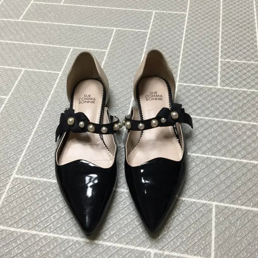[BUNJANG] Suecomma Bonnie Open Flat Pumps 230 / 슈콤마보니 오픈 플랫 펌프스 230