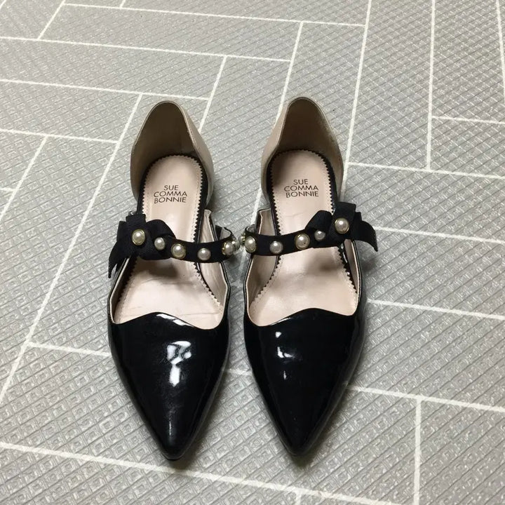 [BUNJANG] Suecomma Bonnie Open Flat Pumps 230 / 슈콤마보니 오픈 플랫 펌프스 230