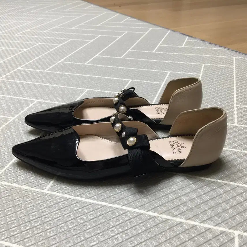 [BUNJANG] Suecomma Bonnie Open Flat Pumps 230 / 슈콤마보니 오픈 플랫 펌프스 230