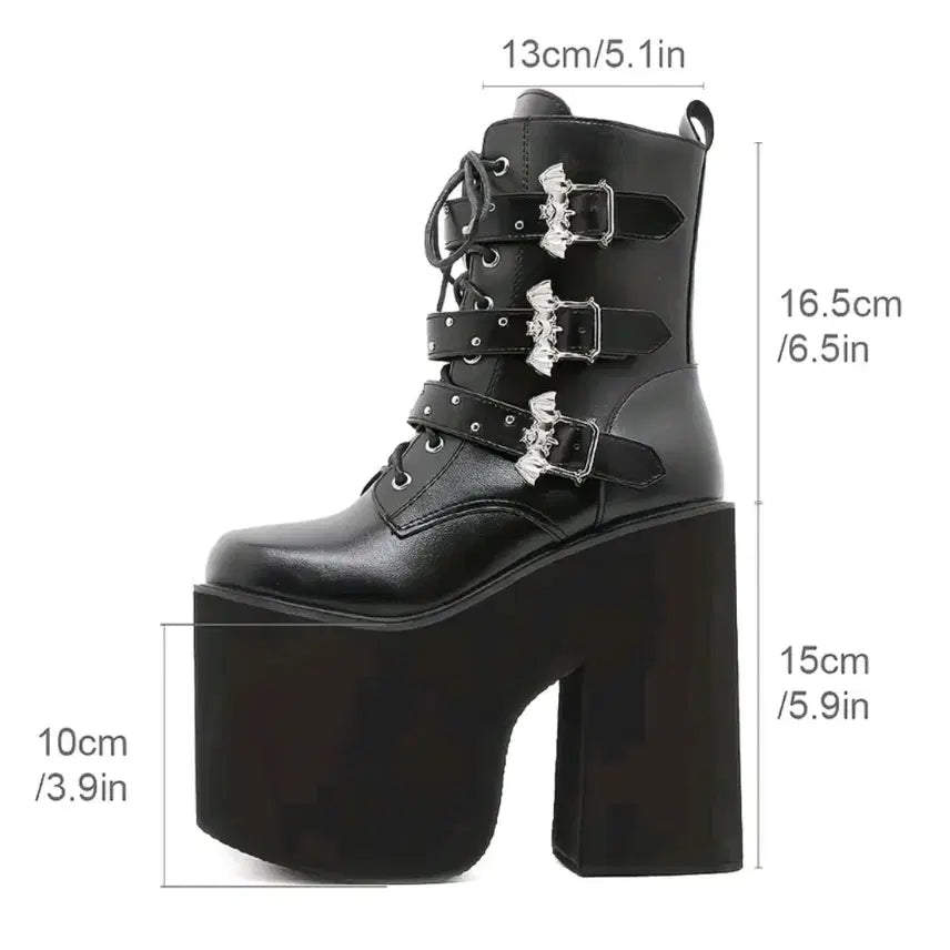 [BUNJANG] 17cm Ankle Boots Rental / 235~240 17cm 스탠딩화 대여