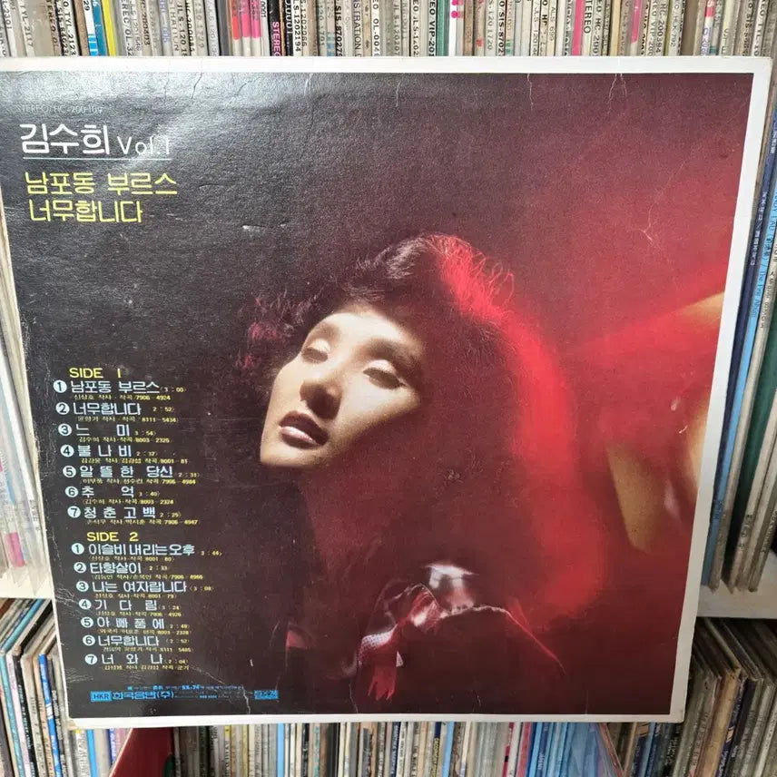 [BUNJANG] Kim Soo Hee LP Vinyl Record / 김수희 LP판