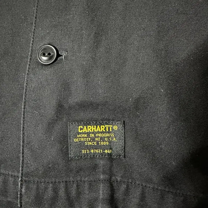 [SOLD OUT] 칼하트 Sabotage 블랙 셔츠 긴팔