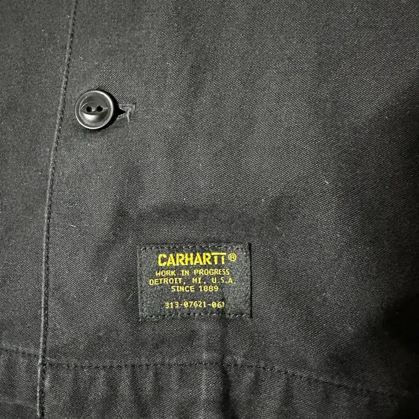 [SOLD OUT] 칼하트 Sabotage 블랙 셔츠 긴팔