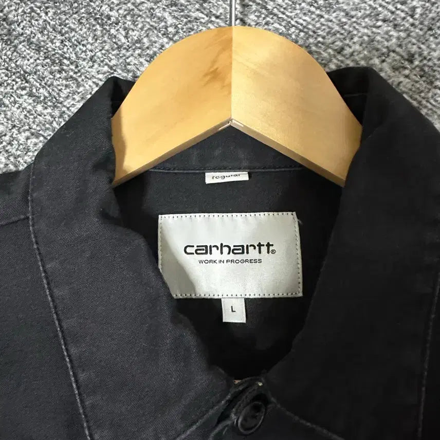 [SOLD OUT] 칼하트 Sabotage 블랙 셔츠 긴팔