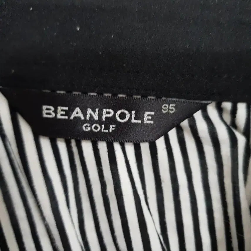 [BUNJANG] Beanpole Striped Short-Sleeve Polo Shirt / 빈폴 스트라이프 반팔 카라티