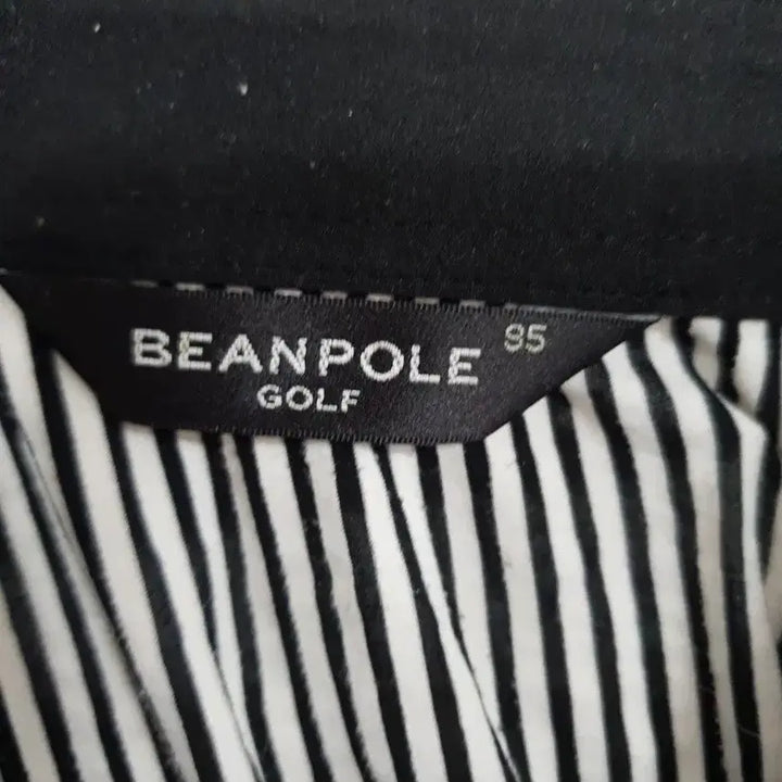 [BUNJANG] Beanpole Striped Short-Sleeve Polo Shirt / 빈폴 스트라이프 반팔 카라티