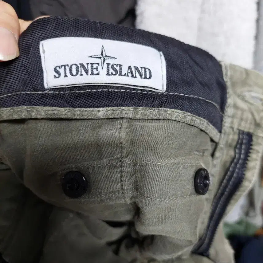 [BUNJANG] Stone Island Cargo Pants Olive W29 / 스톤아일랜드 카고 바지 올리브 w29