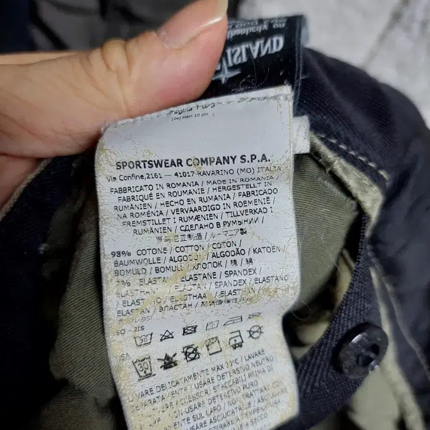 [BUNJANG] Stone Island Cargo Pants Olive W29 / 스톤아일랜드 카고 바지 올리브 w29