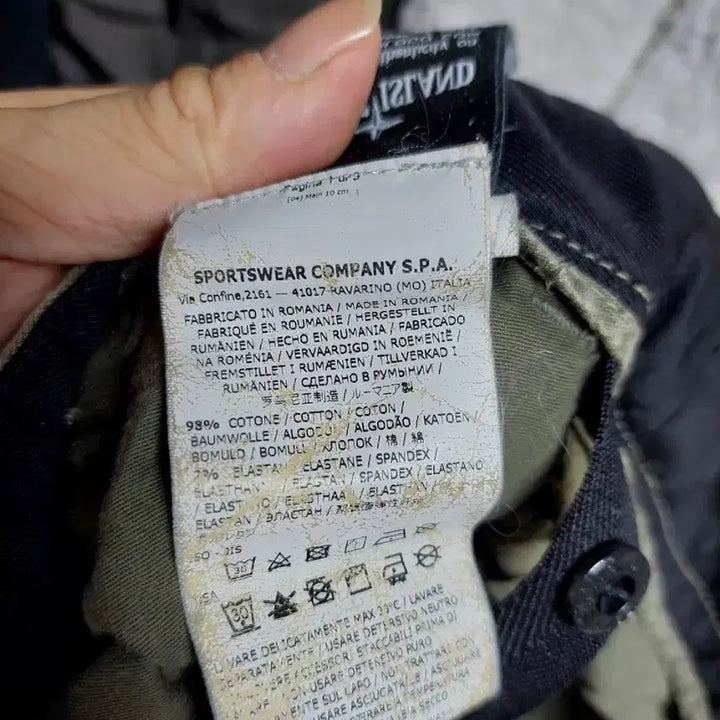 [BUNJANG] Stone Island Cargo Pants Olive W29 / 스톤아일랜드 카고 바지 올리브 w29