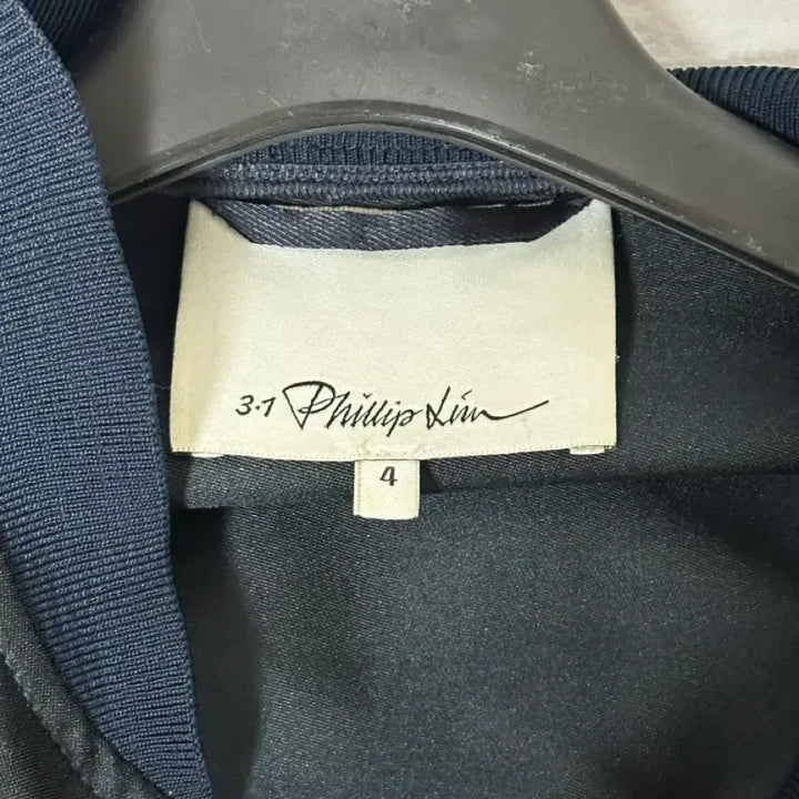 [BUNJANG] Phillip Lim Satin Layered Jacket Navy / 필립림 phillip lim 셔츠레이어드 사틴 자켓 네이비