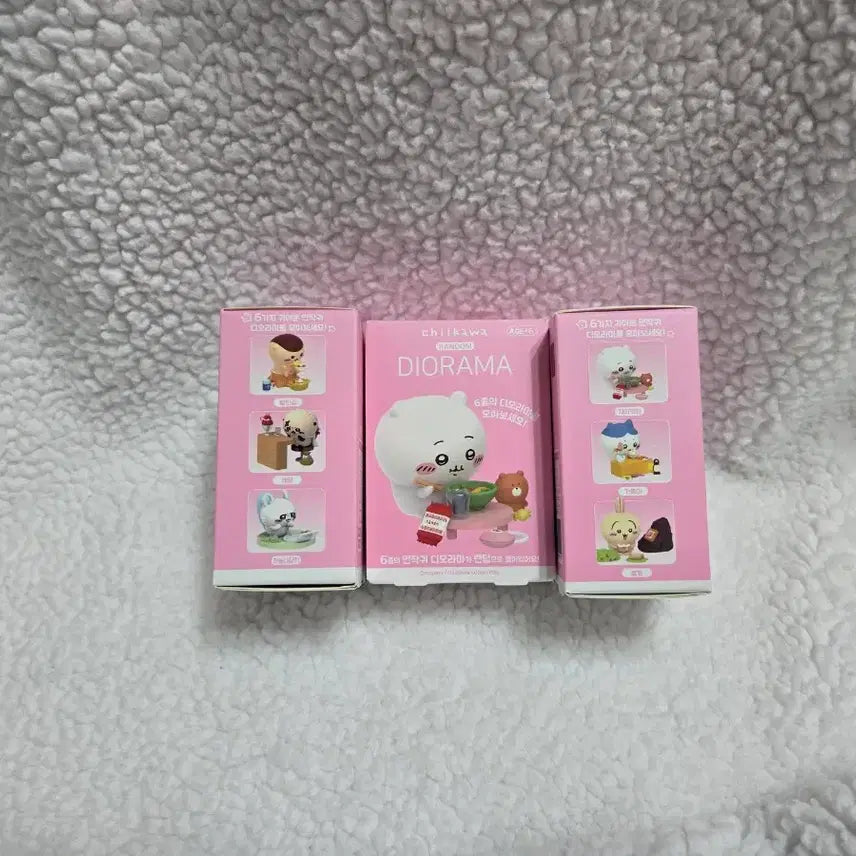[BUNJANG] Munjakgwi Diorama Figure Set / 먼작귀 디오라마 피규어
