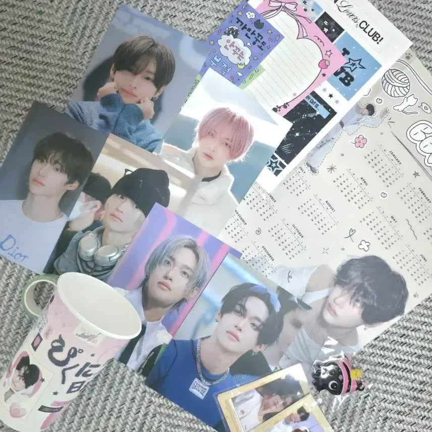 [BUNJANG] RIIZE Wonbin Birthday Cafe Bundle Set / 26년 라이즈 원빈 생일 카페 기본 특전+럭드 일괄 판매합니다.