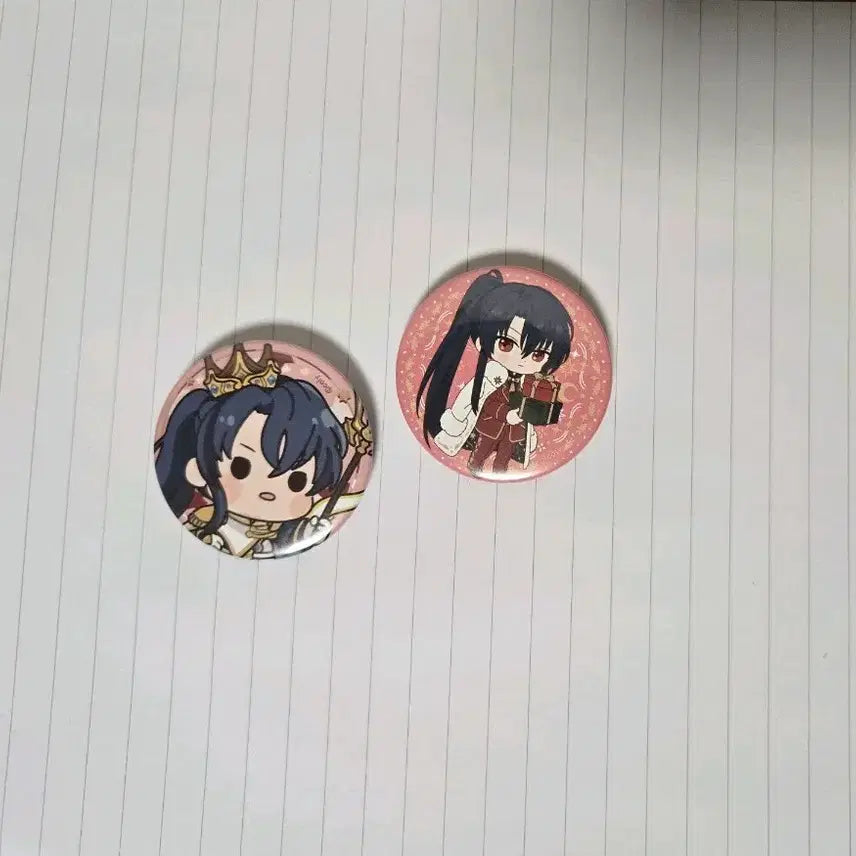 [BUNJANG] Mahoyaku Oz Mini Can Badge Set / 마법사의 약속 마호야쿠 오즈 미니캔뱃지 2종