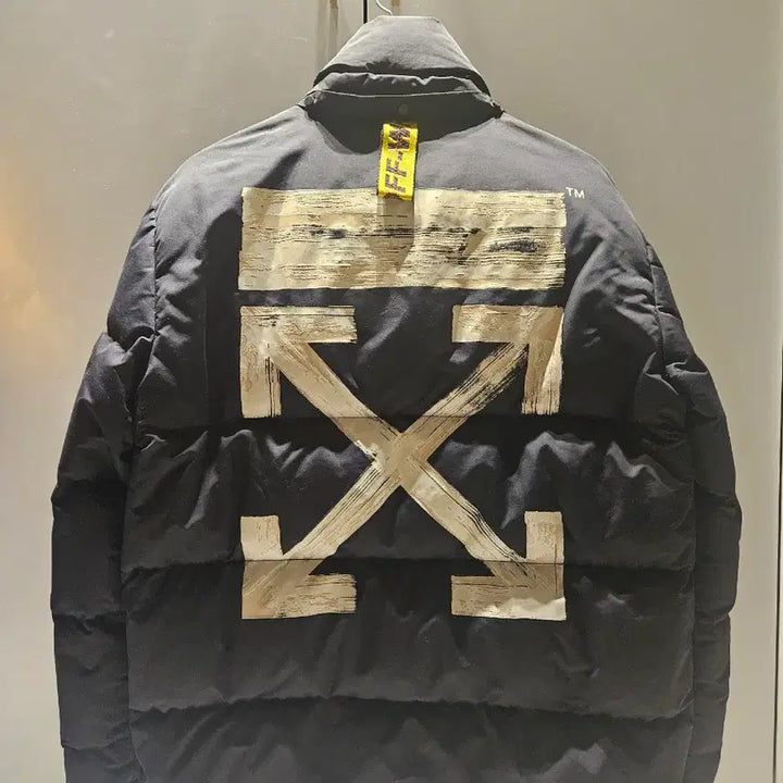 [BUNJANG] Off-White Arrow Puffer Jacket / 오프화이트 에로우 푸퍼 패딩 자켓