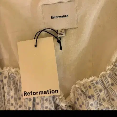 [BUNJANG] Reformation Cherise Linen Midi Dress / 리포메이션 린넨 원피스 4사이즈
