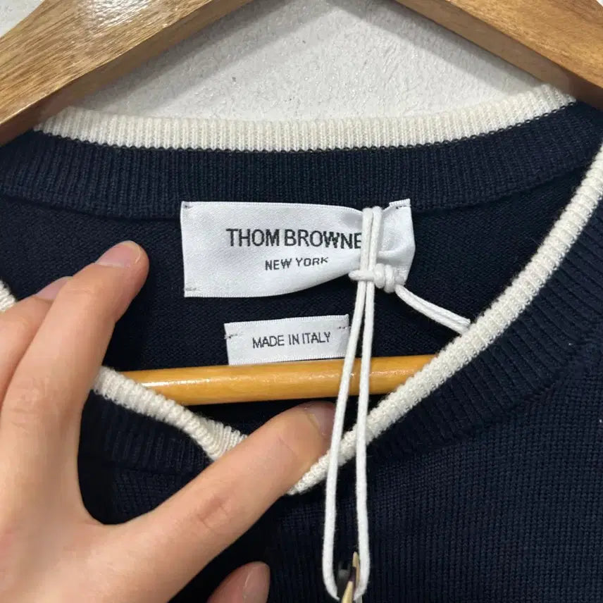 [BUNJANG] Thom Browne 4-Bar Hector Pullover Wool Knit / 톰브라운 4바 헥터 풀오버 울니트