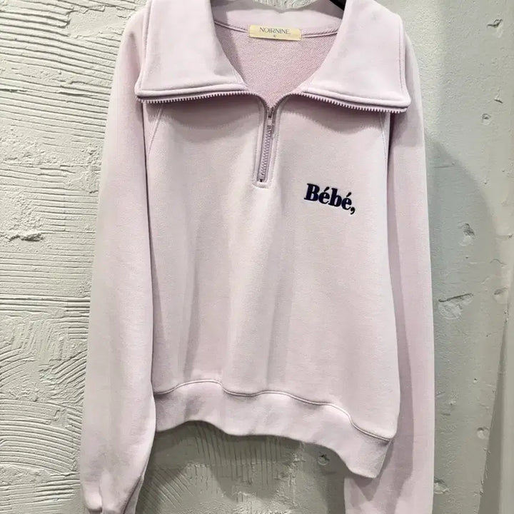 [BUNJANG] Noir Nine Half-Zip Sweatshirt / 누아르나인 하프집업 맨투맨티