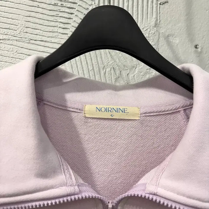 [BUNJANG] Noir Nine Half-Zip Sweatshirt / 누아르나인 하프집업 맨투맨티