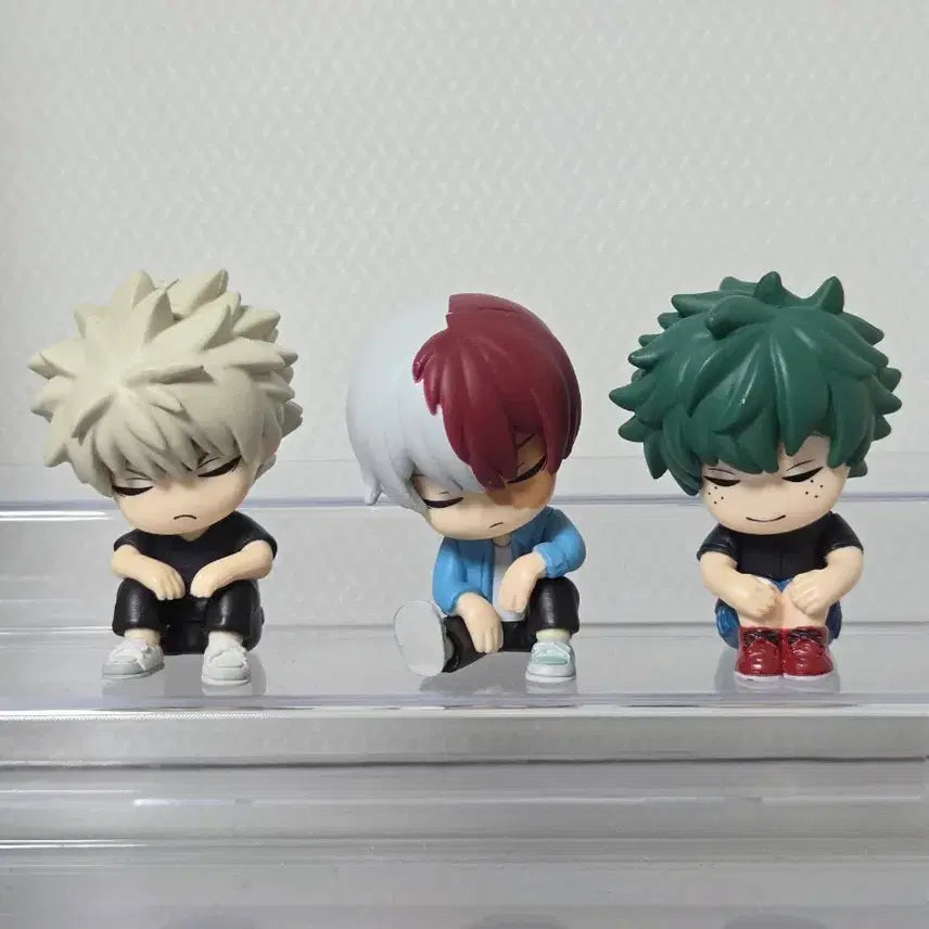 [BUNJANG] My Hero Academia Shoulder-Bumping Gacha Figures Bundle Set / 히로아카 꾸벅 가챠 피규어 신호등조