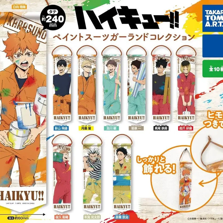 [BUNJANG] Haikyu Hinata Shoyo &amp; Iwaizumi Hajime Mini Tapestry Bundle Set / 하이큐 히나타 쇼요, 이와이즈미 하지메 미니 태피스트리 일괄