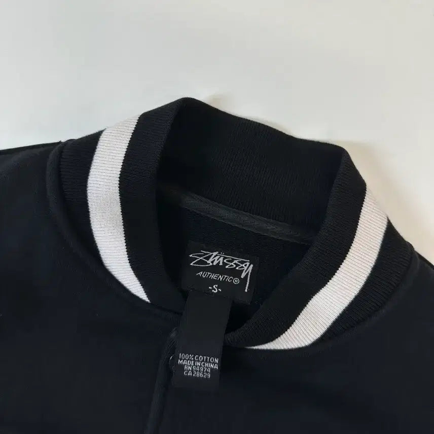 [BUNJANG] Stussy Crown Cotton Varsity Jacket / 스투시 크라운  코튼 바시티자켓