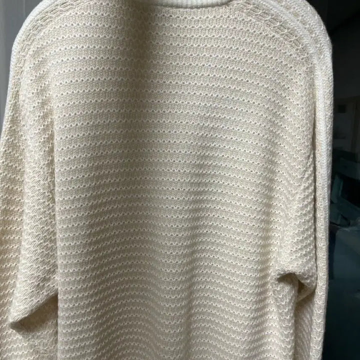 [BUNJANG] Adidas Ivory Knit Sweater / 아디다스 아이보리 니트 스웨터