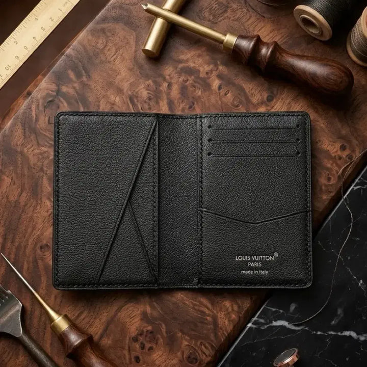 [BUNJANG] Himalayan Crocodile Leather Card Wallet / 프랑스 히말라야 악어 가죽으로 만든 카드 지갑
