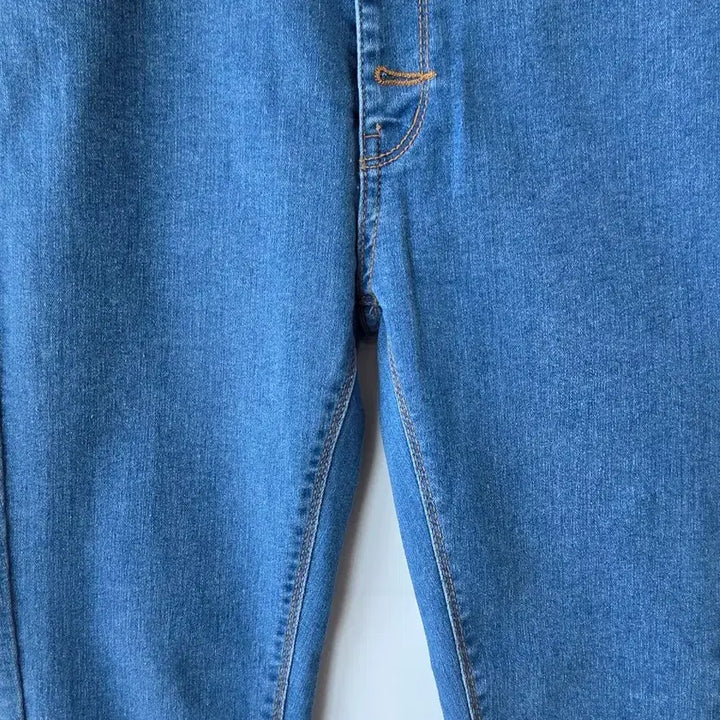 [BUNJANG] Skinny Denim Jeans / 44-55)버튼 스키니 데님팬츠 /새제품