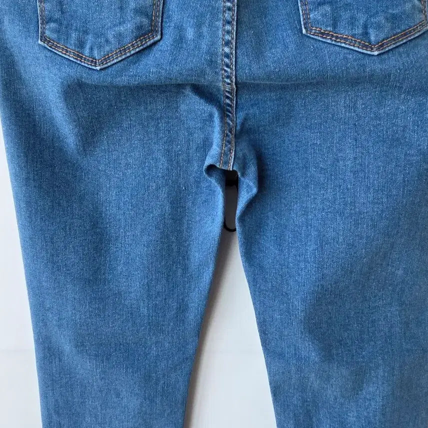 [BUNJANG] Skinny Denim Jeans / 44-55)버튼 스키니 데님팬츠 /새제품
