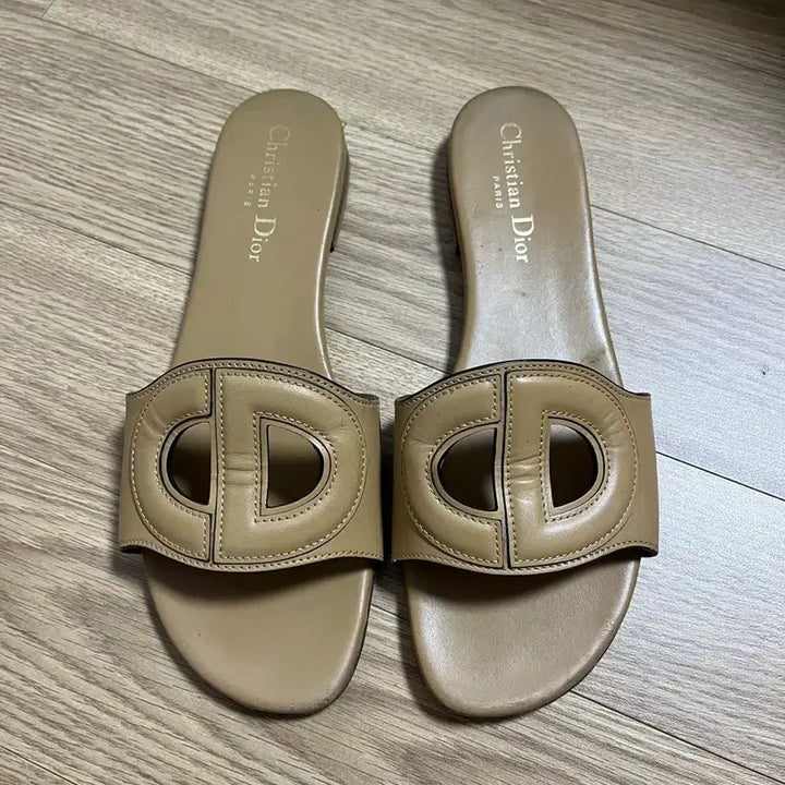[BUNJANG] Dior D-Club Mule Slippers Sandals 38.5 / 디올 디 클럽 뮬 슬리퍼 샌들 38.5