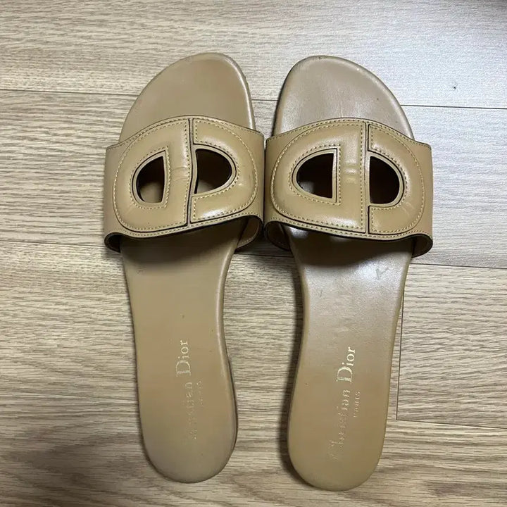 [BUNJANG] Dior D-Club Mule Slippers Sandals 38.5 / 디올 디 클럽 뮬 슬리퍼 샌들 38.5