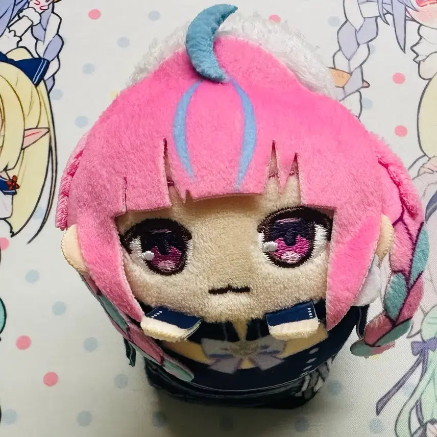 [BUNJANG] Hololive Minato Aqua Plush Doll / 홀로라이브 미나토 아쿠아 인형