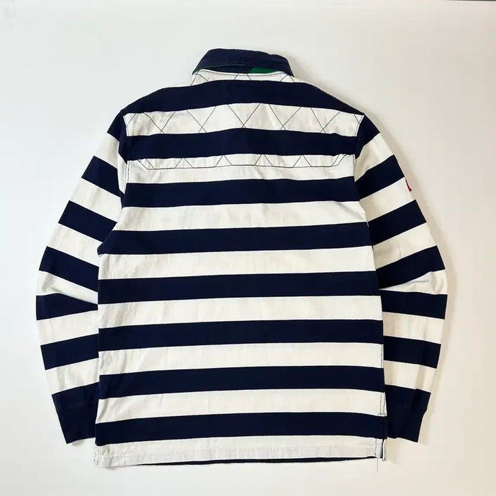 [BUNJANG] Polo Ralph Lauren Striped Rugby Shirt / 폴로 랄프로렌 럭비 셔츠 스트라이프
