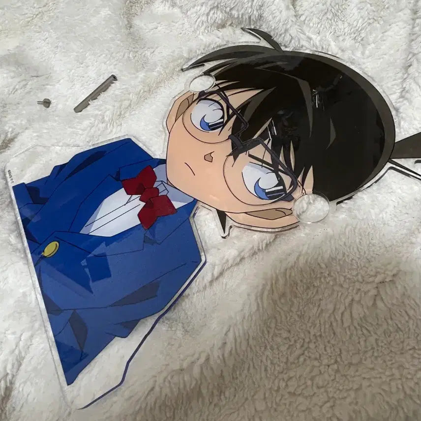[BUNJANG] Detective Conan Edogawa Acrylic Stand / 명탐정코난 에도가와 안경거치대 동거인 빅 아크릴스탠드