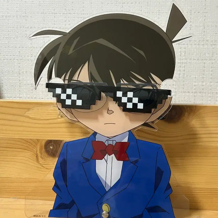 [BUNJANG] Detective Conan Edogawa Acrylic Stand / 명탐정코난 에도가와 안경거치대 동거인 빅 아크릴스탠드