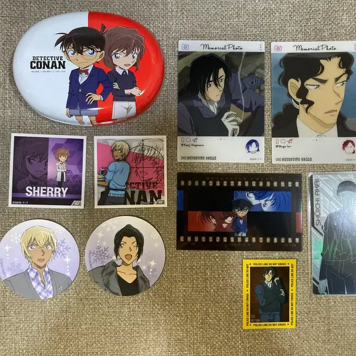 [BUNJANG] Detective Conan Merchandise Bundle (2 Photos) / (사진 2장) [일괄] 명탐정 코난 공굿